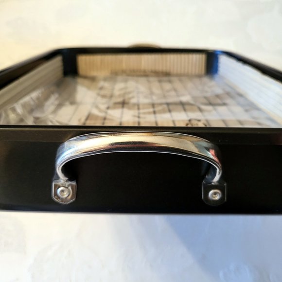 Non-Stick Lasagna Roasting Pan with Rack - Picture 4 of 9